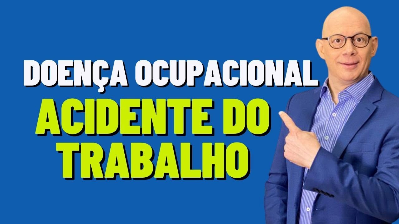 DOEN&Ccedil;A OCUPACIONAL &Eacute; ACIDENTE DE TRABALHO?