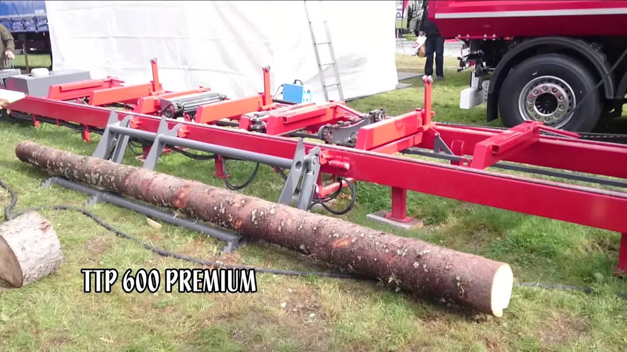 Trak taśmowy Trak Met TTS 800 i TTP 600 - Targi w Norwegii 