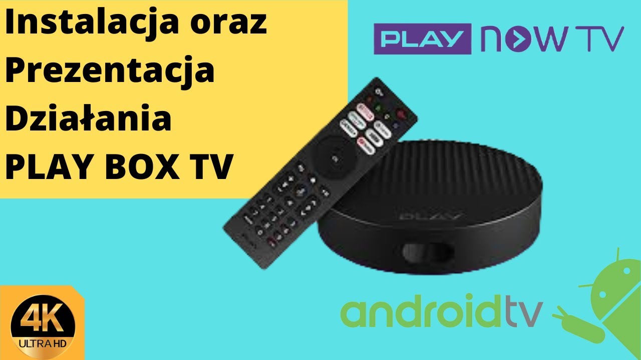 Instalacja i test działania Nowego Dekodera Play Box Tv 4K HDR  - Zmiana kanałów EPG VOD działanie