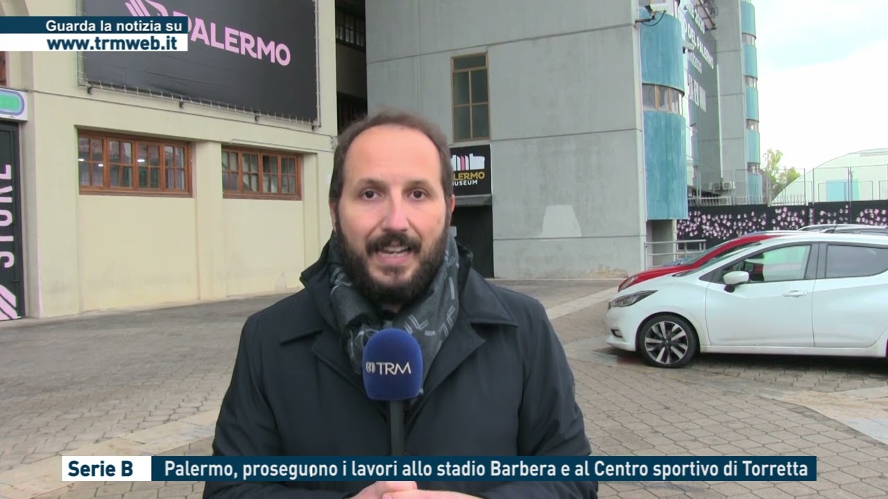 Serie B - Palermo, proseguono i lavori allo stadio Barbera e al centro sportivo di Torretta