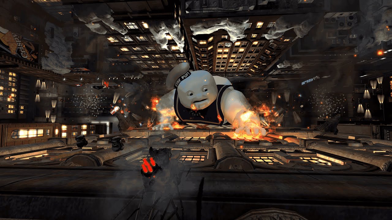 I defeated the Stay Puft Marshmallow Man! - Ghostbusters The Video Game Remastered!