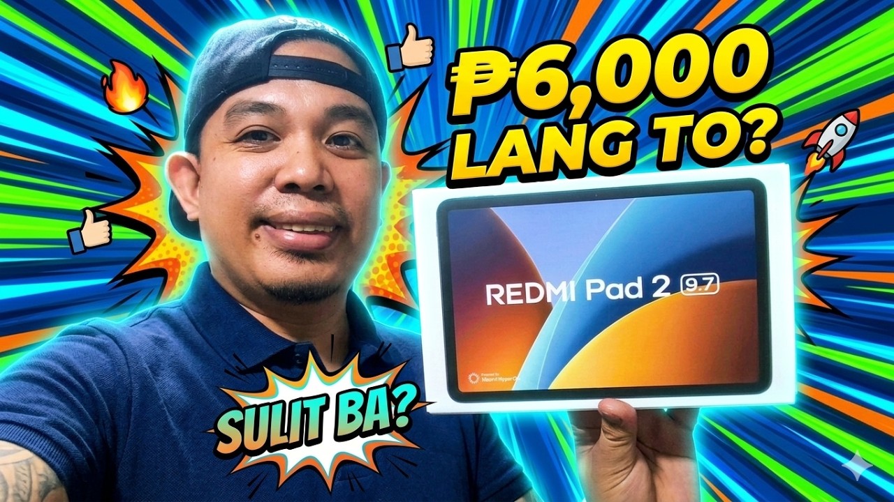 REDMI PAD 2 9.7 INCHES TABLET UNBOXING MUNA | Gadget Syndrome