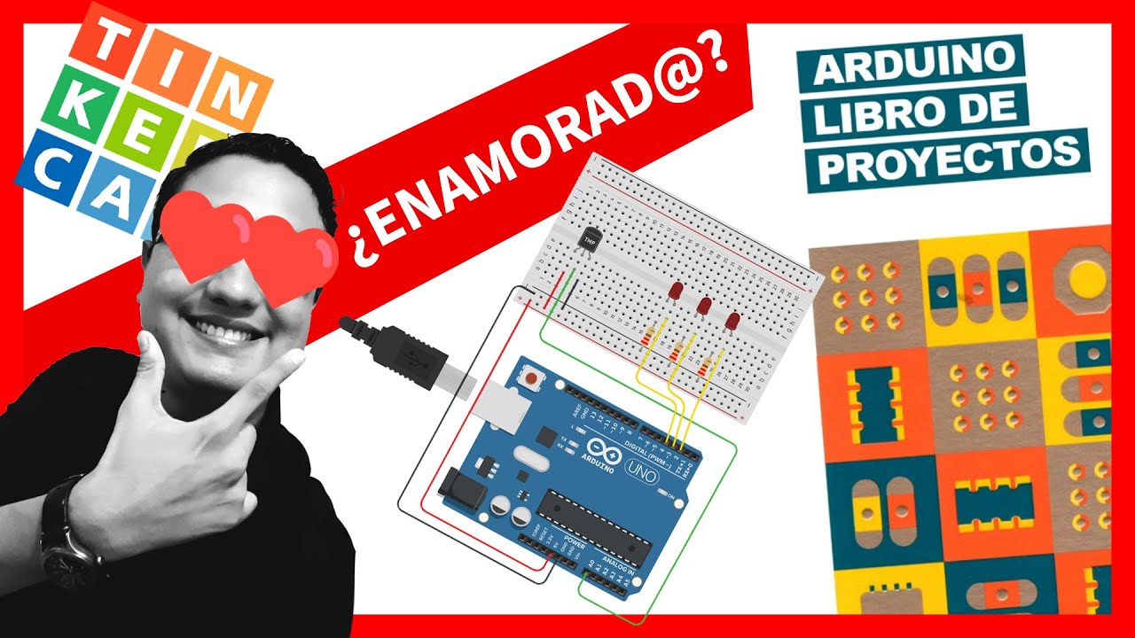 😍 Medidor de enamoramiento ARDUINO en TINKERCAD 🥰