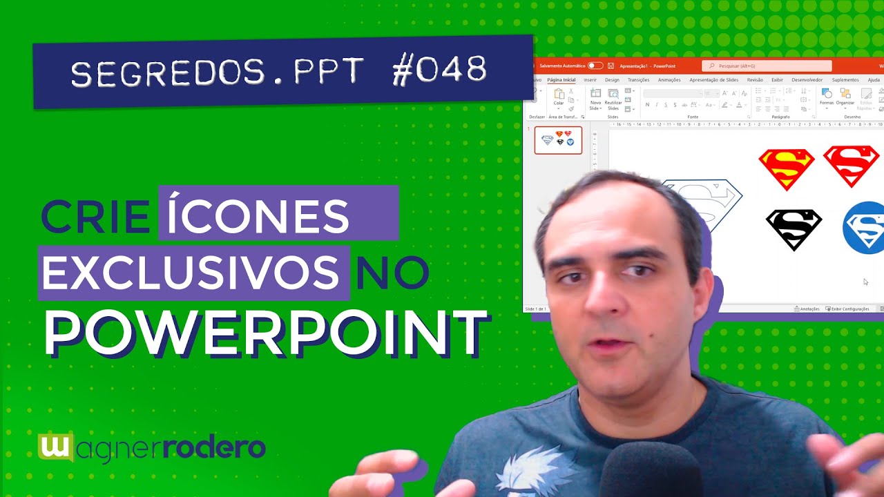 O ponto chave para criar ÍCONES EXCLUSIVOS no POWERPOINT | SEGREDOS.PPT #048