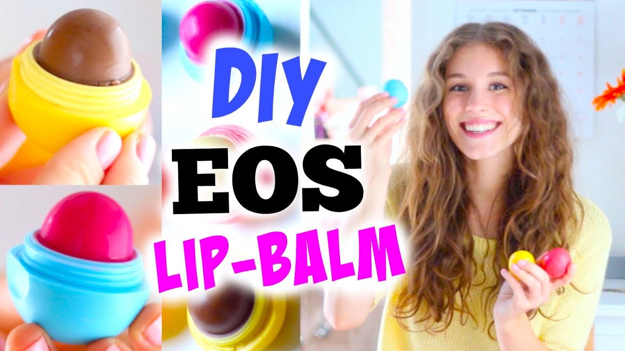 DIY EOS LIP-BALM ♡ mit Nutella, getönt oder Pfefferminze! BarbieLovesLipsticks