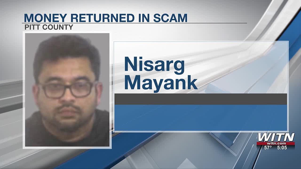 Scam Money Returned