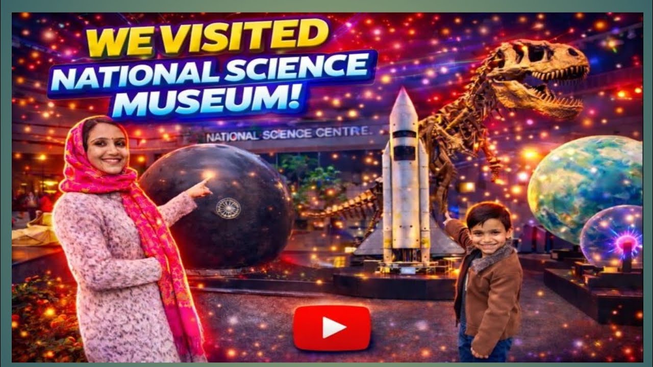 National Science Museum Visit | School Project Vlog.  