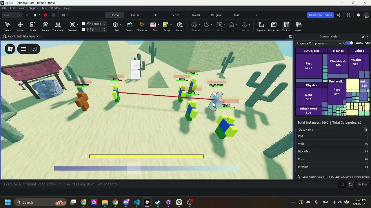 Real Time RPG Battle Demo