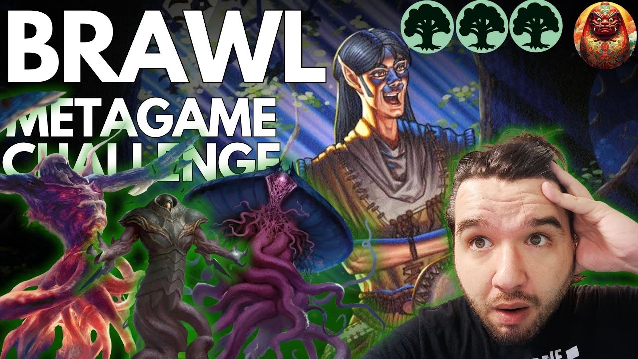 Casting the BIGGEST, BADDEST CREATURES in all of Magic | Rofellos, Llanowar Emissary Brawl Challenge