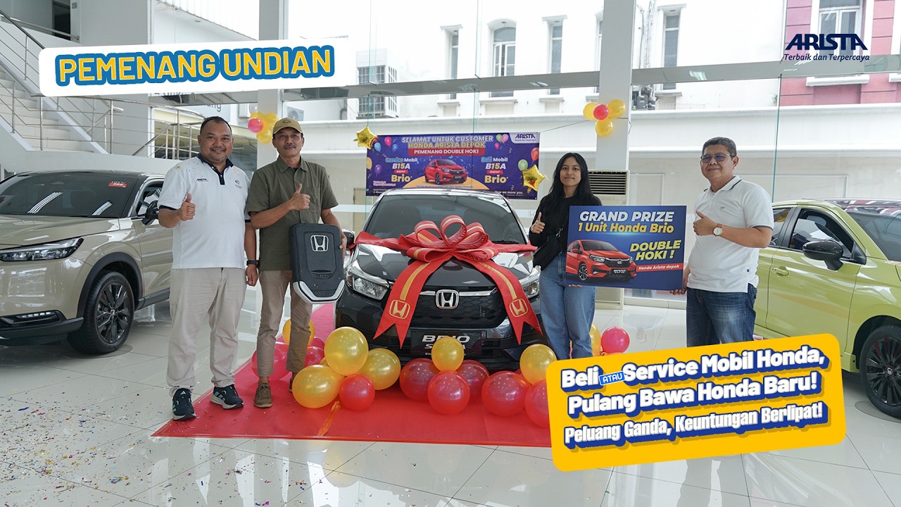 Grand Prize 1 Unit Honda Brio 