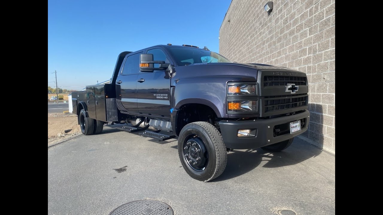 2024 Chevy Silverado 5500HD Knapheide PGTD 12 Foot Bed