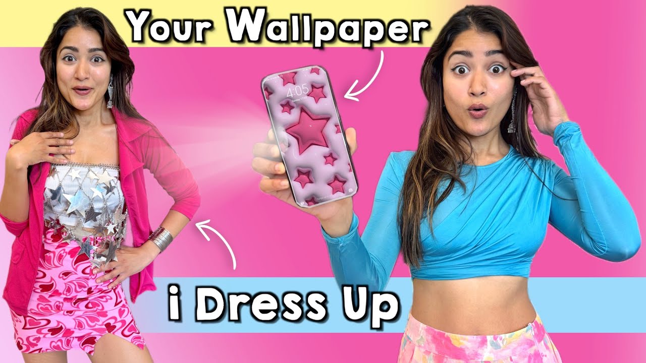 Dressing Up As My Subscriber’s Phone Wallpapers 😍