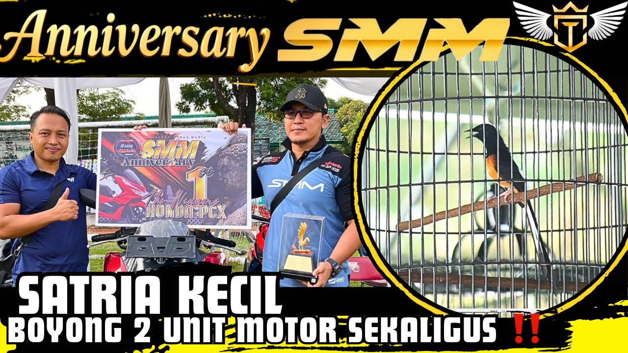 Tedy Huang Directly Escorts Murai Batu Satria Kecil on SMM Anniversary ‼️ Brings Home 2 Motorbike...