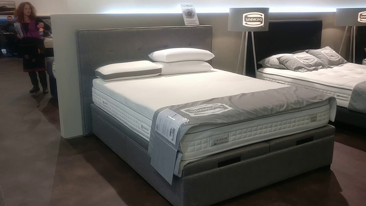 SIMMONS  matelas et sommiers d&eacute;co + confort