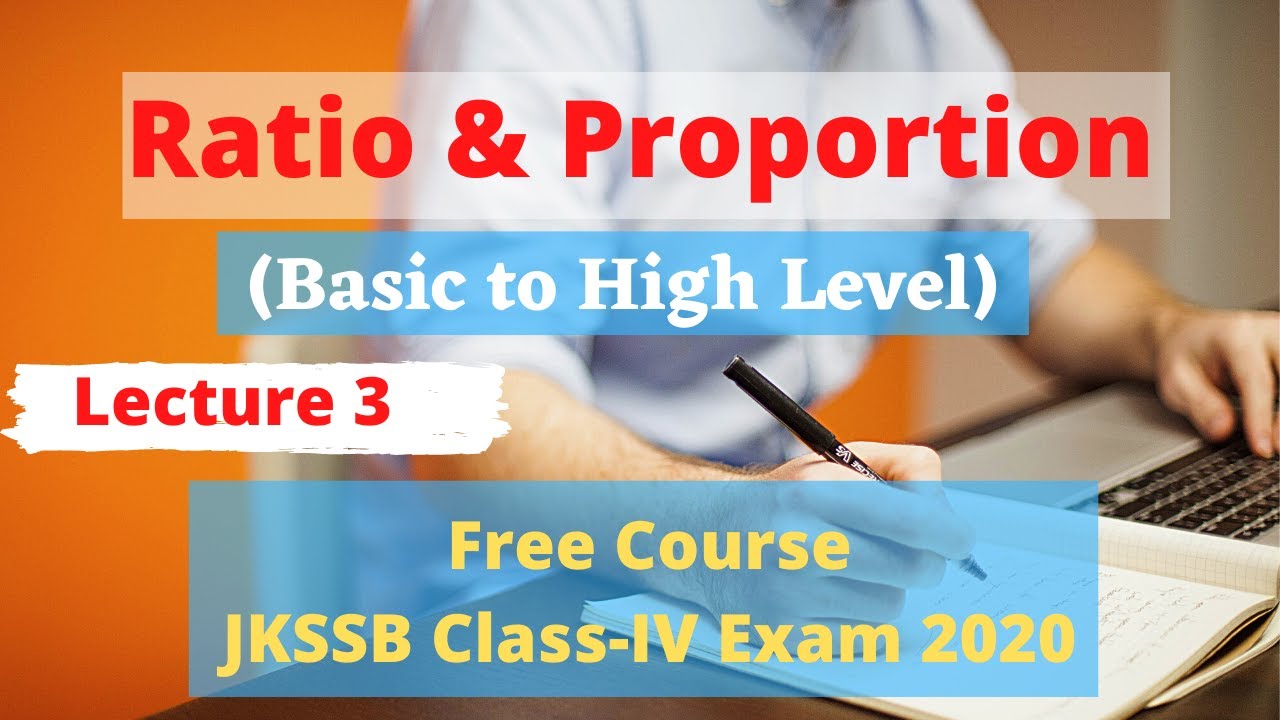 Ratio and Proportion Tricks for JKSSB Class IV Exam 2020|Lecture-3| ClassIV Free Online Course.