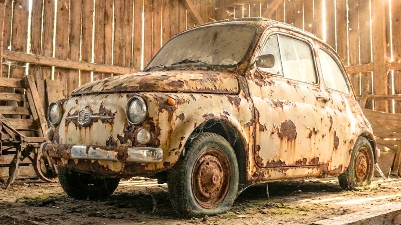 Car Restoration 🚗 1960 Steyr Puch 500 D Bringing a Rare Microcar Back to Life #carrestoration