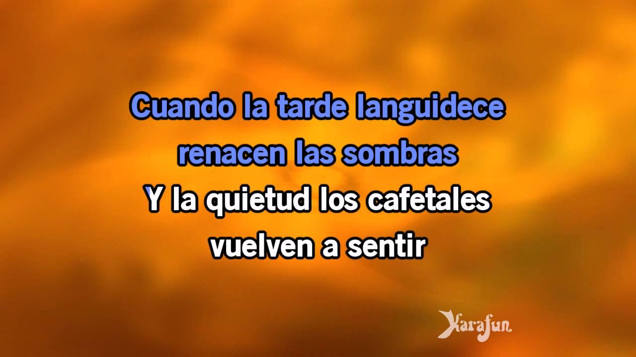 Karaoke Moliendo Cafe - Julio Iglesias *