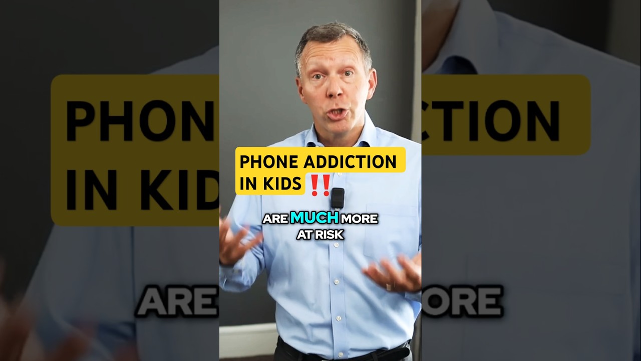 Phone Addiction: Spotting At-Risk Kids 📲 #parenting
