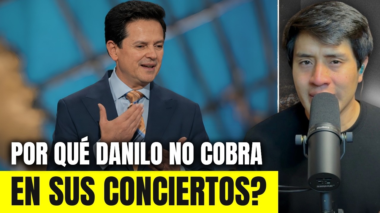 Danilo Montero Dijo “YO NO COBRO POR MIS CONCIERTOS”