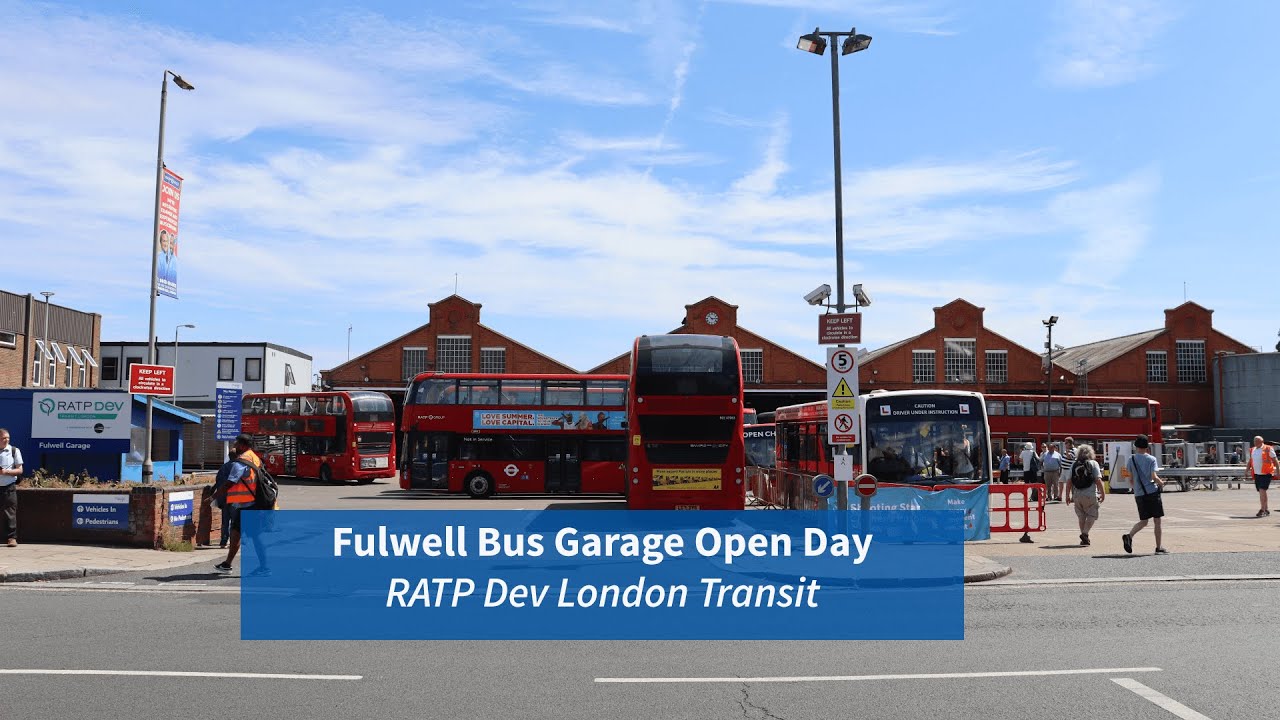 Fulwell Bus Garage Open Day RATP Dev London Transit