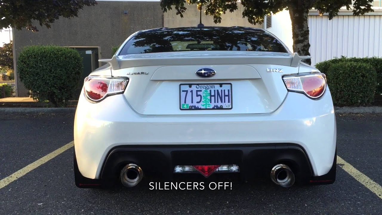 Spec-D Tuning Catback Sounds - Subaru BRZ