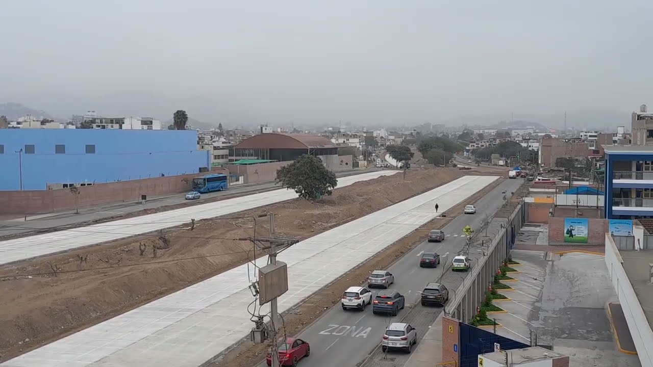 Así termina mes de Agosto 2025 - Los Trabajos de la Vía Expresa Sur (Santiago Surco)