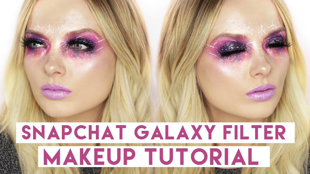 SNAPCHAT Galaxy Filter Makeup Tutorial! // MyPaleSkin