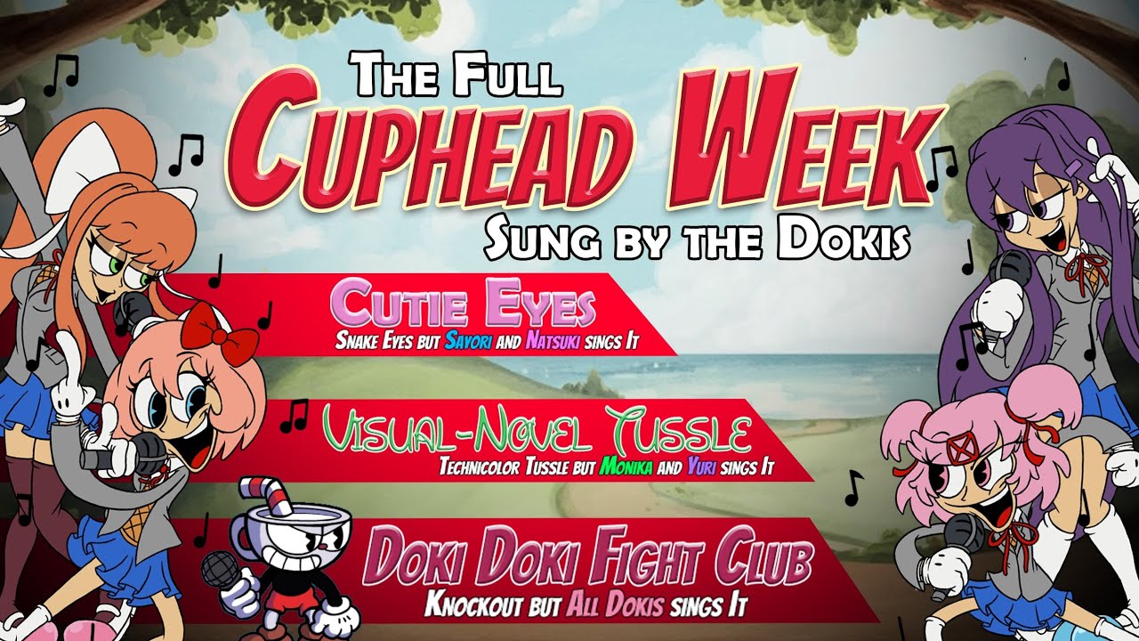 The full Cuphead Week sung by the Dokis - FNF Cover