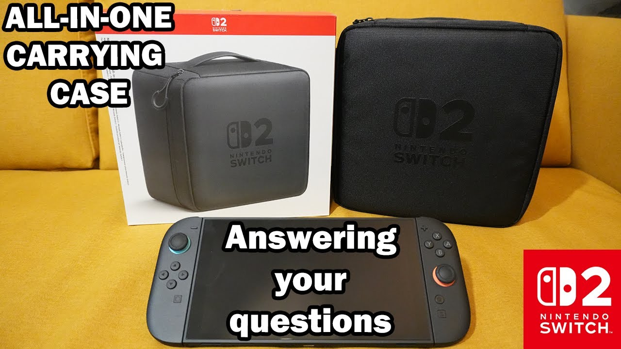 Answering Your Questions About The Official Nintendo Switch 2 All-In-One Carrying Case
