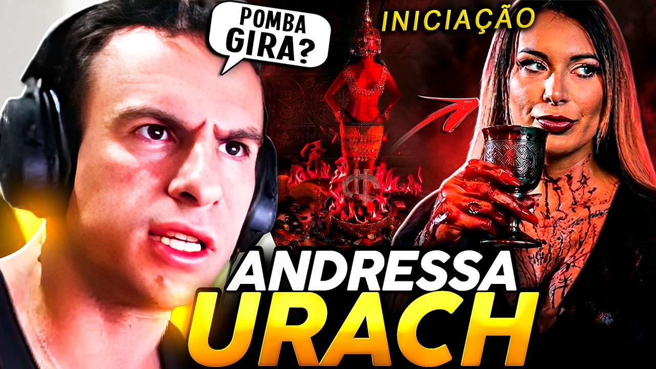 SUPER XANDÃO REAGINDO A INICIAÇÃO DA ANDRESSA URACH NA QUIMBANDA