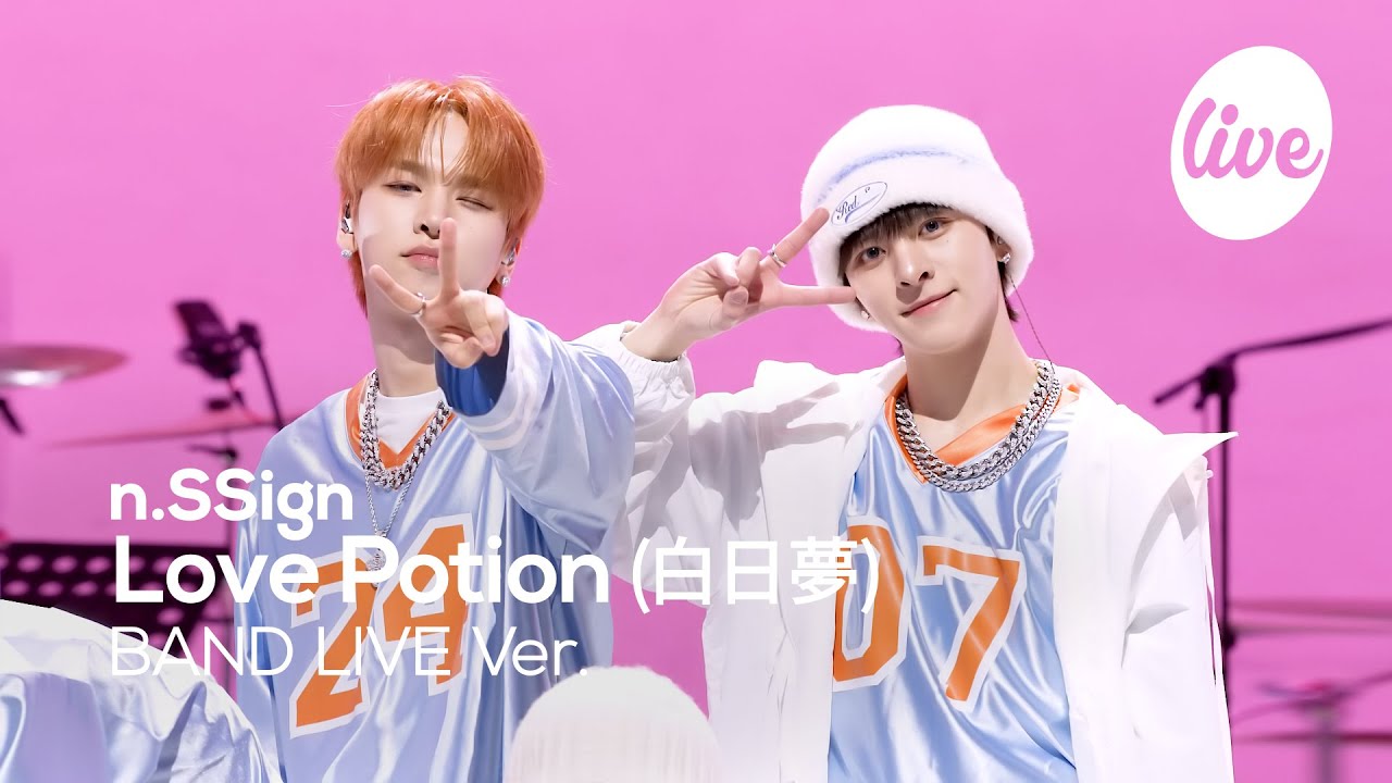 [4K] n.SSign(엔싸인) “Love Potion (백일몽; 白日夢)” Band LIVE Concert 코스모 맘을 훔칠 러브포션💗🧪 [it’s KPOP LIVE 잇츠라이브]