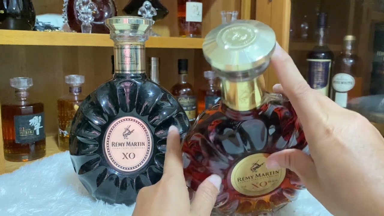 Phân biệt chai rượu Remy Martin XO thật giả nhanh chóng.