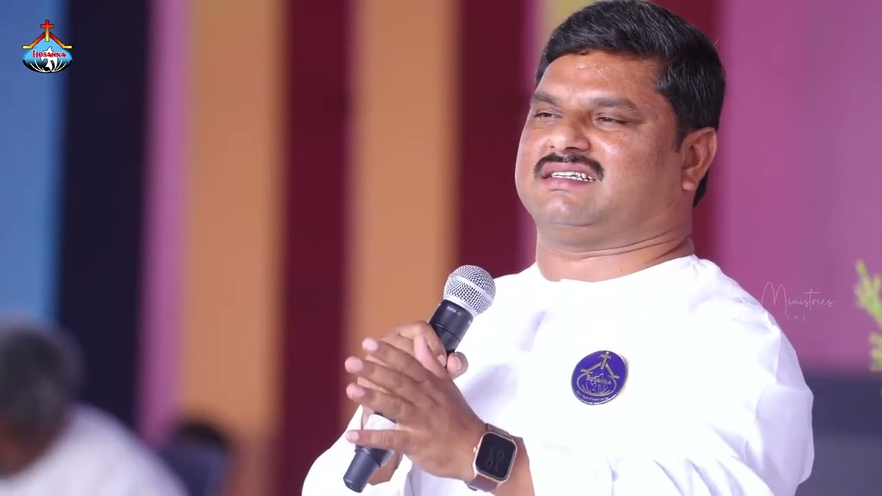 49వ గుడారాల పండుగలో పాస్టర్ ఇమ్మానుయేల్ గారి వర్తమానం || HOSANNA MINISTRIES FEAST OF TABERNACLES