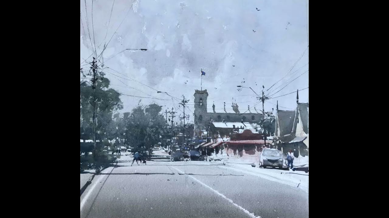 Joseph Zbukvic watercolor 219