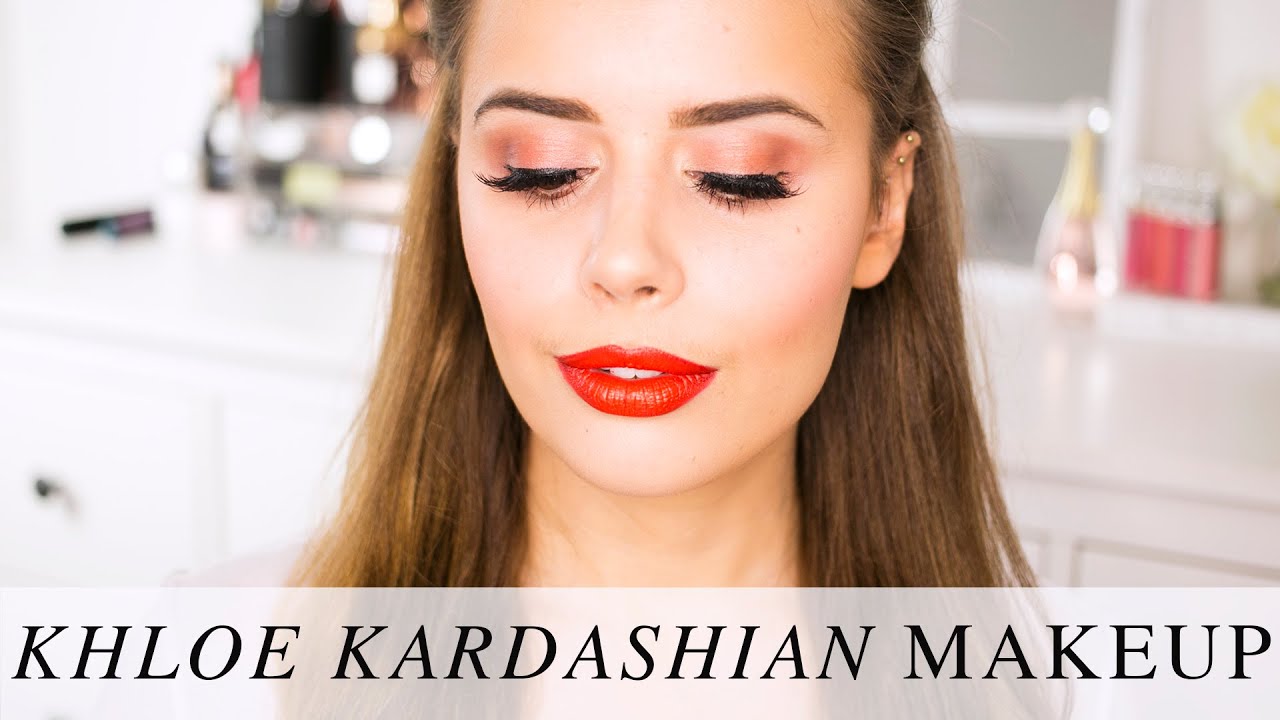 Khloe Kardashian Makeup Tutorial | Hello October