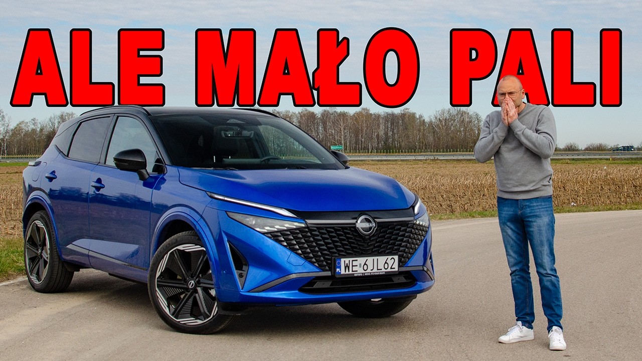 Nissan Qashqai Hybrid  - sprawdziłem zużycie paliwa