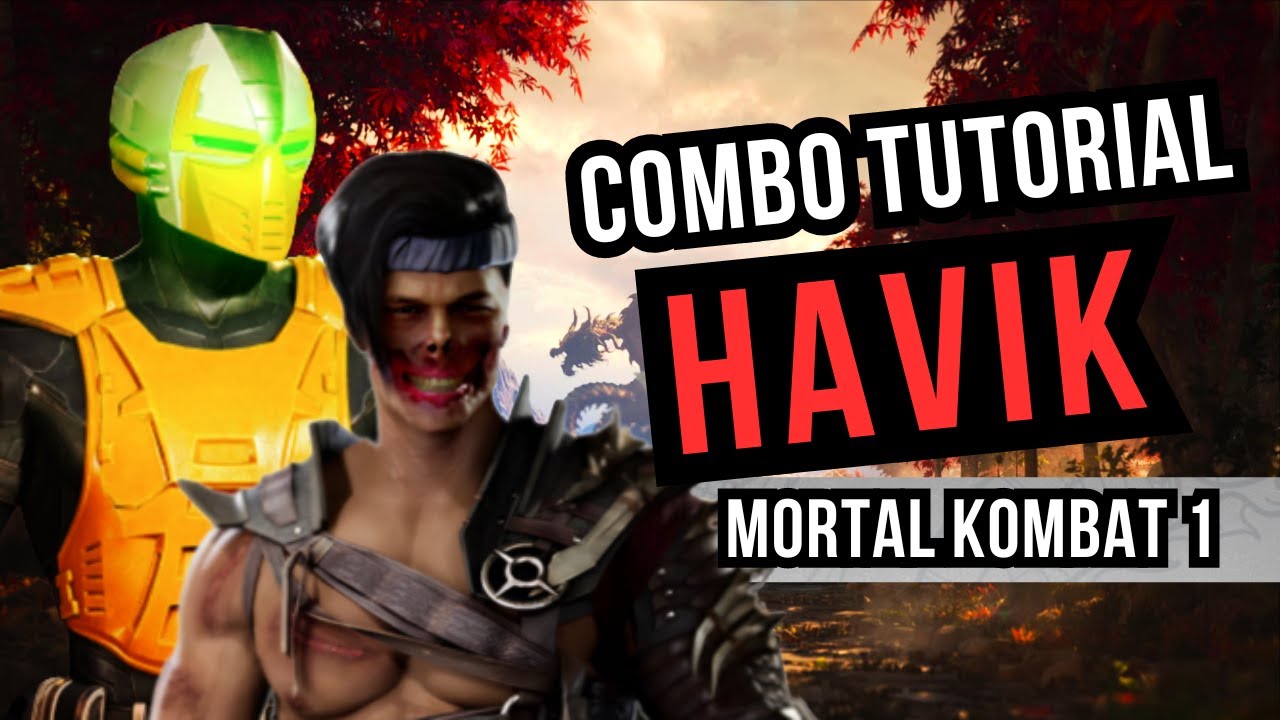 MORTAL KOMBAT 1 HAVIK COMBO TUTORIAL  | LOS MEJORES COMBOS