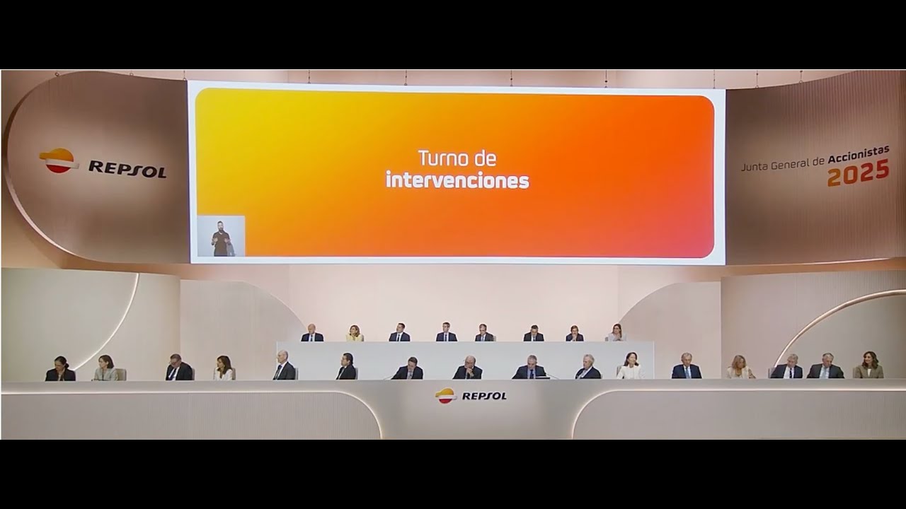 Intervención en Junta de Accionistas de REPSOL 2025 