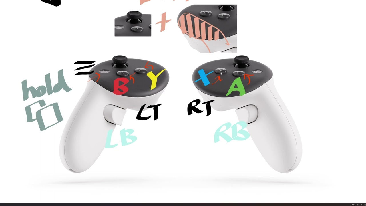 UEVR - Default Gamepad Mappings