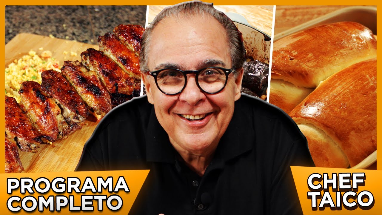 Lembranças com Água na Boca - Churrasco da Asa Frango / Coxa ao Barbecue / Pão Caseiro - Chef Taico