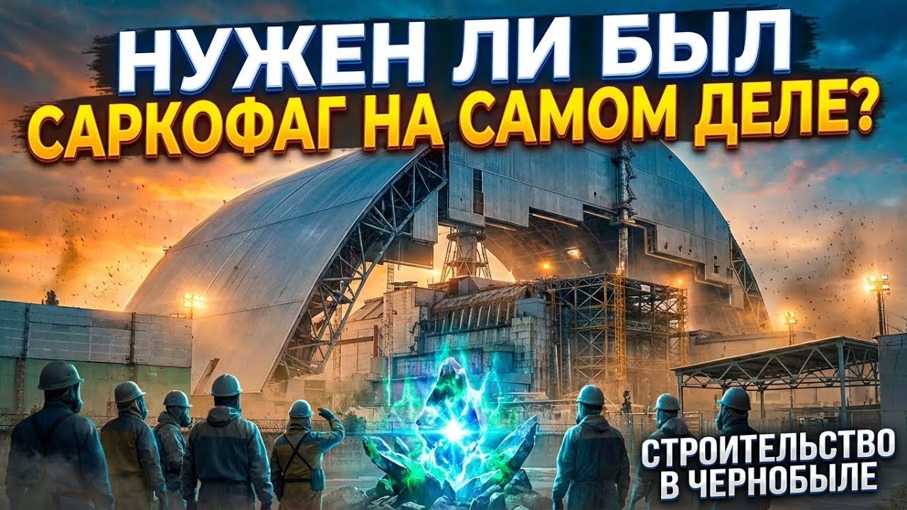 ЧЕРНОБЫЛЬСКИЙ САРКОФАГ: 10 фактов о его строительстве, которые рассекретили только сейчас