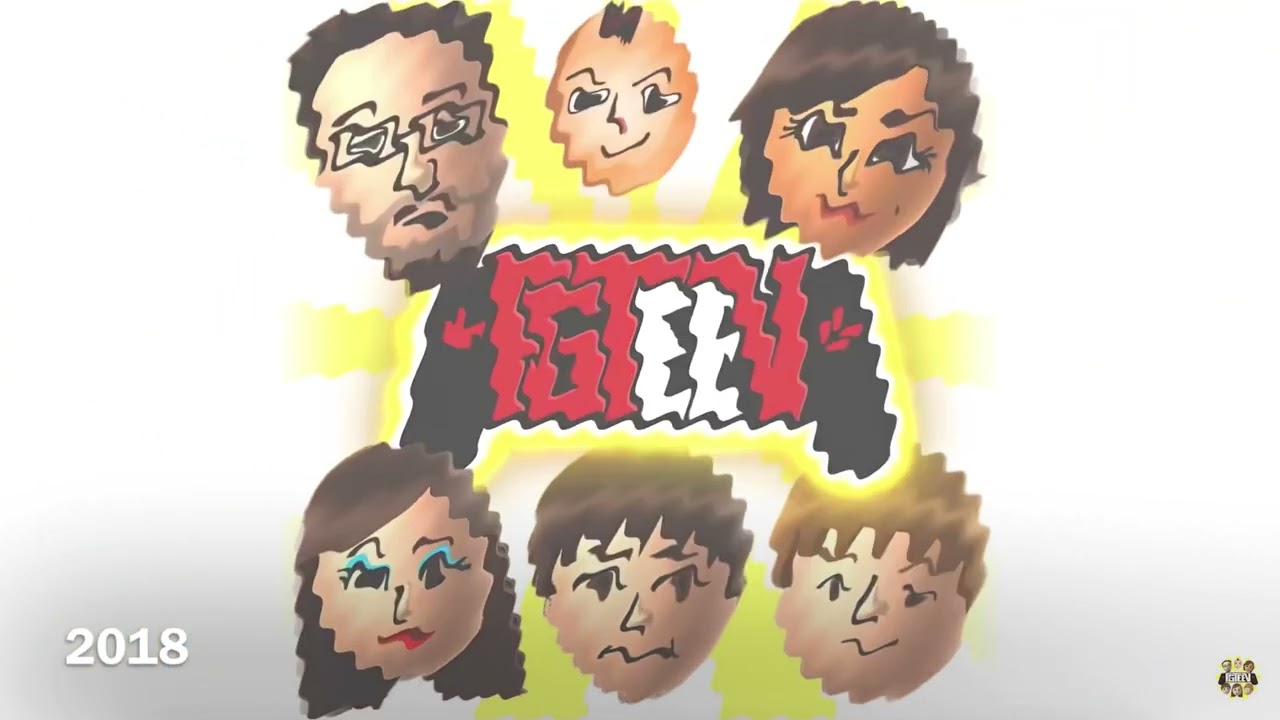FGTeeV logo Evolution 2013-2022