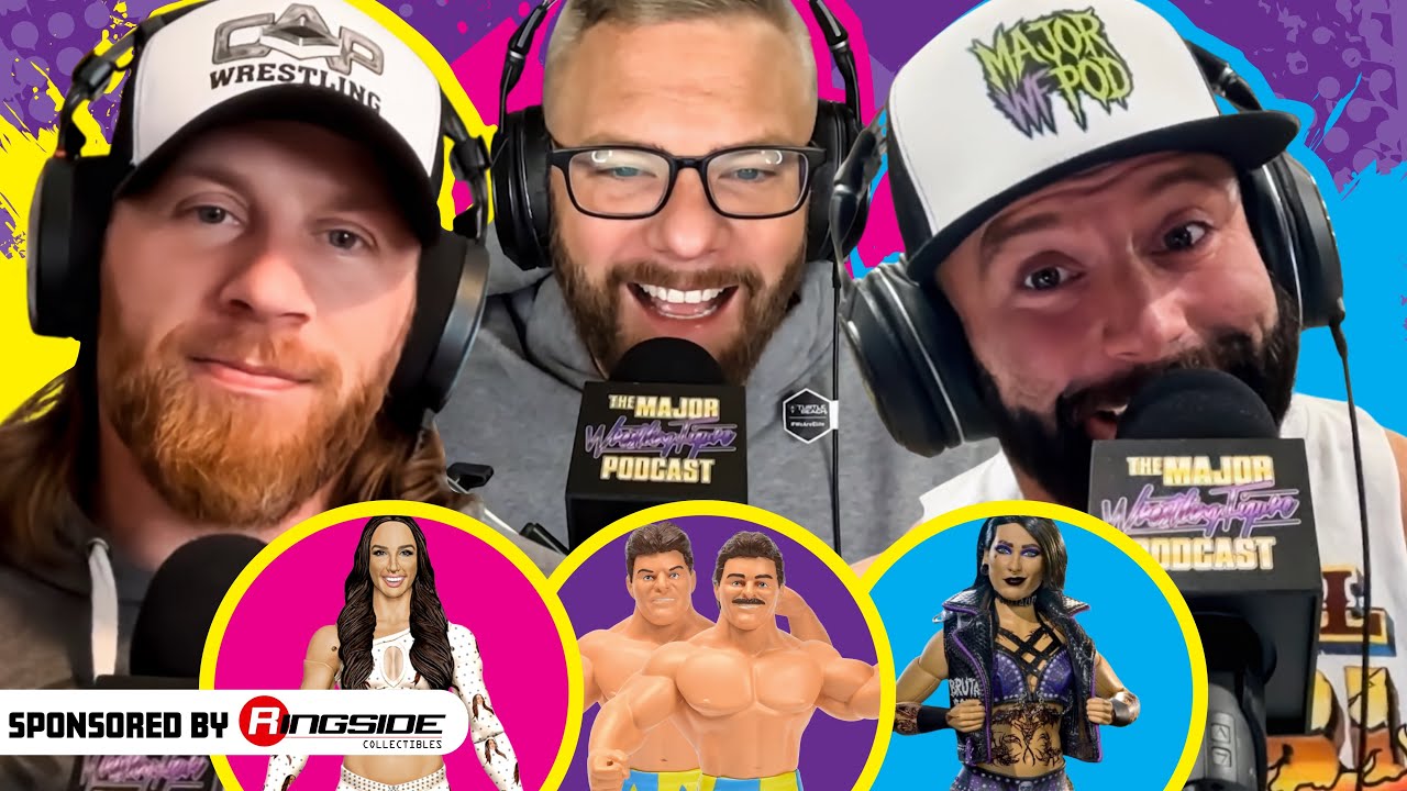 Wrestling Figure Rumble! | MAJOR WRESTLING FIGURE POD | FULL EPISODE