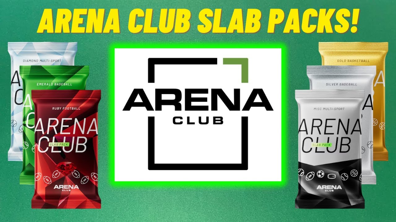 Arena Club Slab Pack Opening Review! Mystery Graded Sports Cards Packs! Multi-Sport! Silver & Misc.