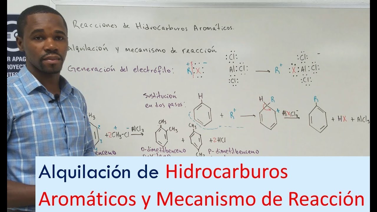 Alquilación del Benceno | Mecanismo de Reacción | Sustitución Electrofílica y Nucleofílica