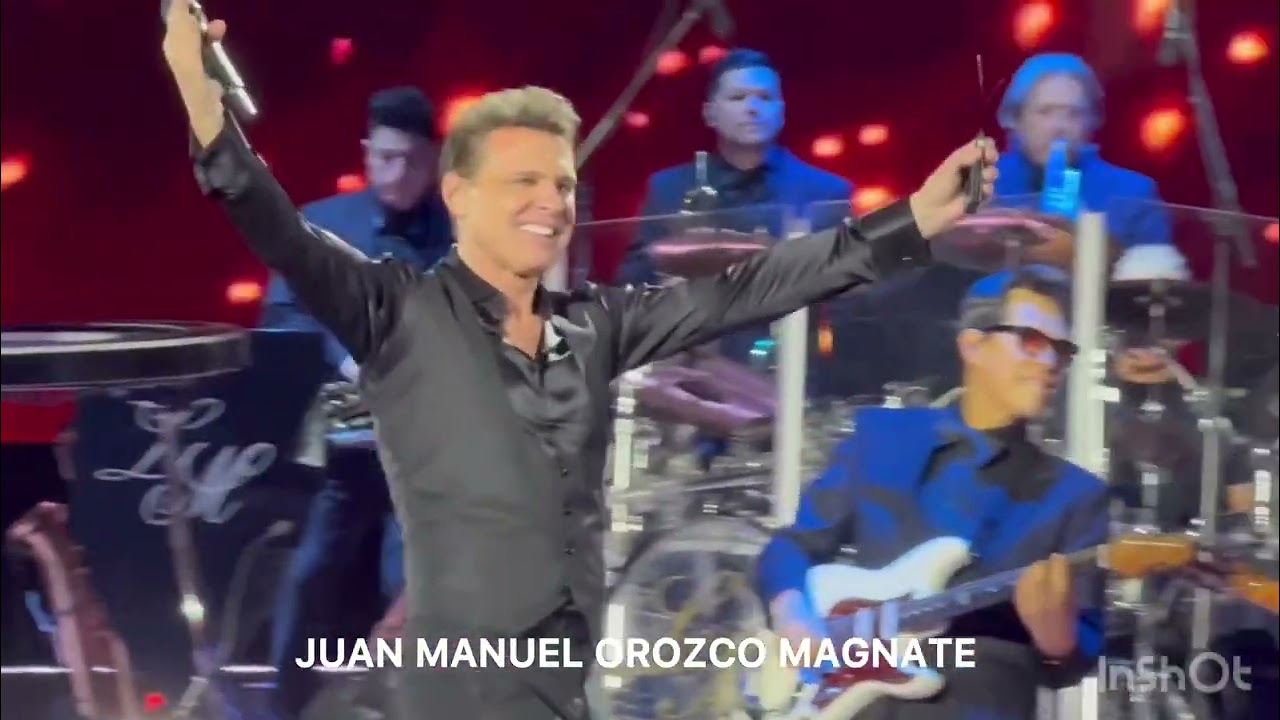 LUIS MIGUEL No Me Puedes Dejar Así Medley CDMX ESTADIO GNP TOUR 2024 30 11 24