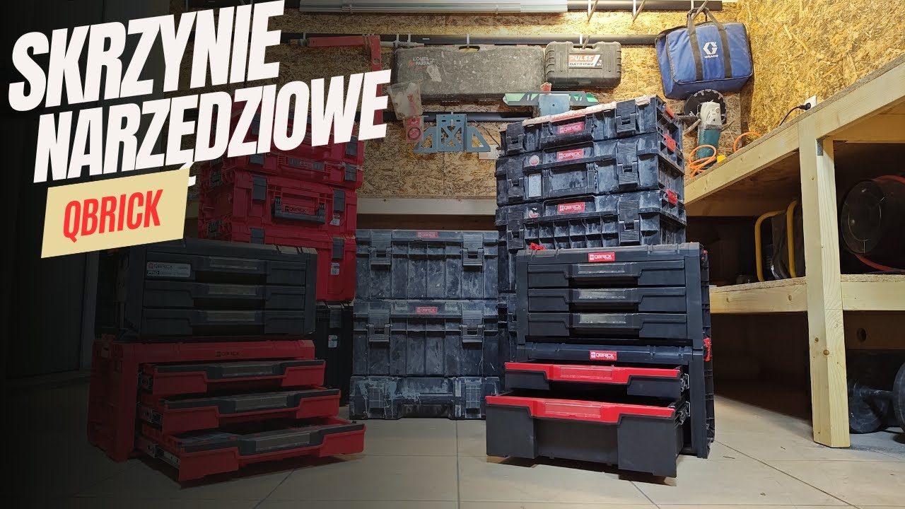 Skrzynki narzędziowe Qbrick- przegląd i omówienie