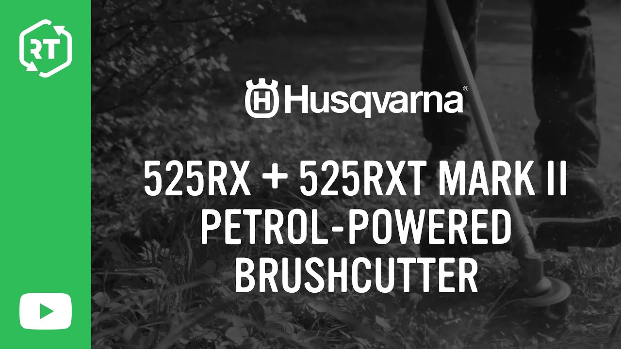 Husqvarna 525RX + 525RXT Mark II Petrol-powered Brushcutter