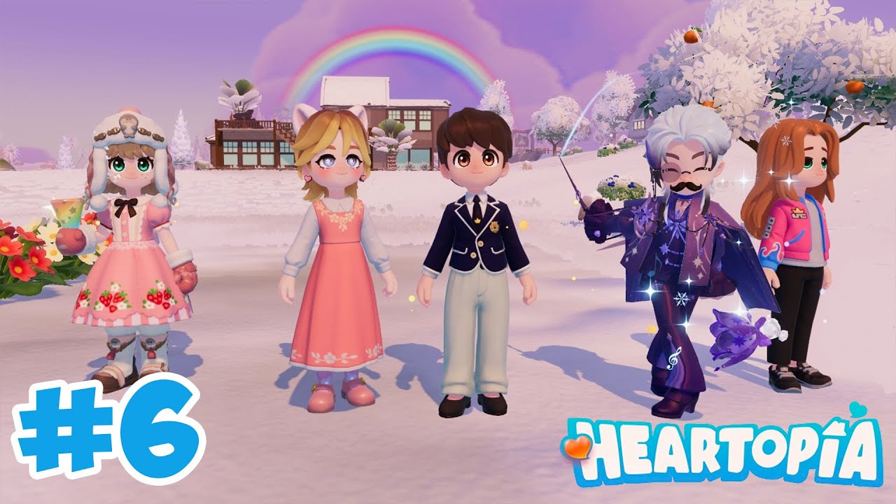 Winter Frost Season event in Heartopia - Let's Play #6