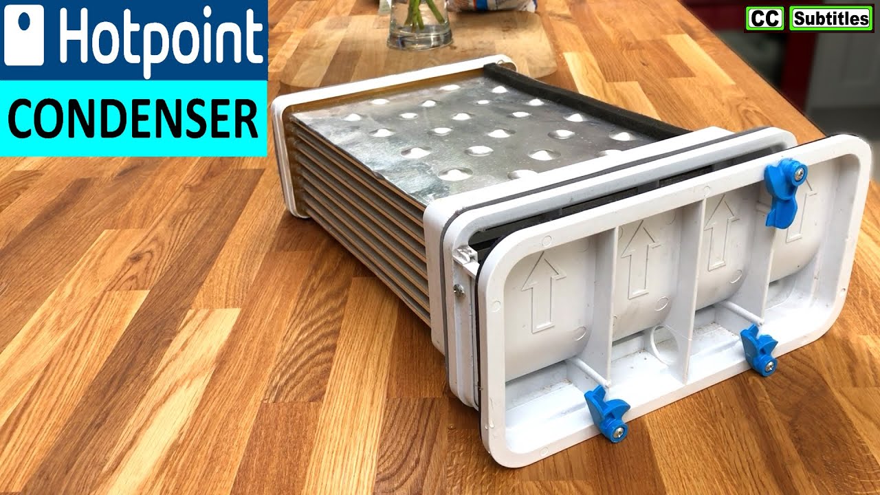 Hotpoint Aquarius Tumble Dryer How to clean the Condenser Unit for Maximum Efficiency